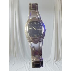 Collezio Ladies Watch Elegant Dressy Silver Band New Battery Stainless Steel‎